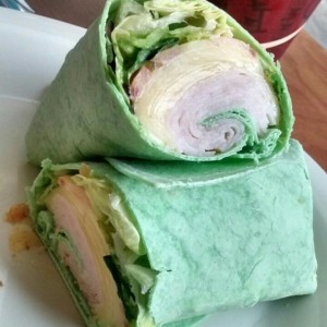 wrap de pavo