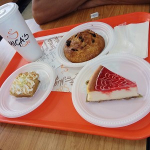 cheesecake y pie de limon