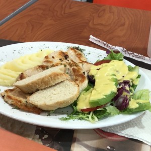Pollo a la plancha