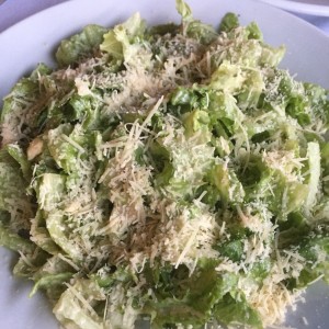 Ensalada Cesar, muy buena..!