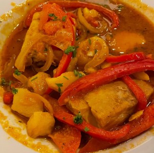 Mero a la Gallega. Excelente 