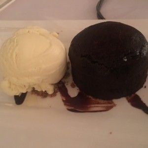 fondant de chocolate 