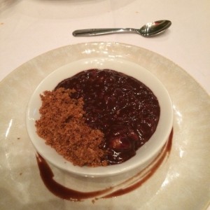 risotto de cacao y cambur