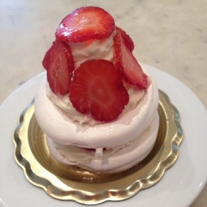 Merengon de fresas
