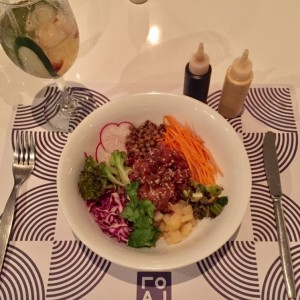 POKE BOWL de Atun y Quinoa