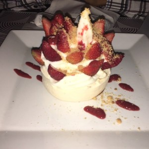 Pavlova de fresa