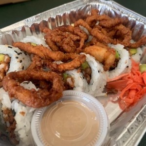crispy callamari roll 