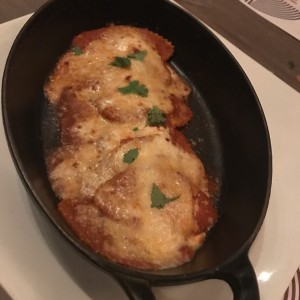Agnolotti de berenjena