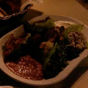 plato mixto vegetariano 