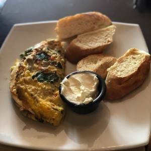 omelet de queso guayanes