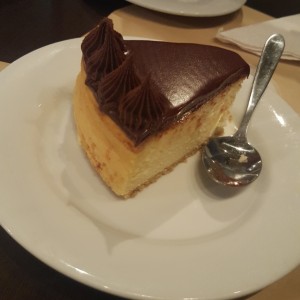 Cheese cake con chocolate. 