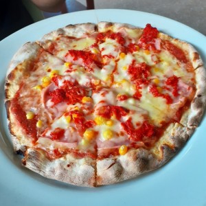 Pizza Diavola individual 
