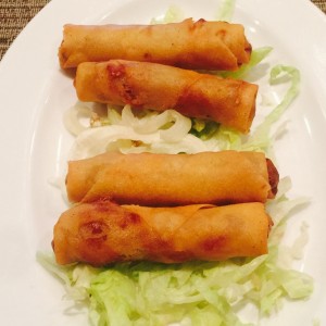 Mini lumpias