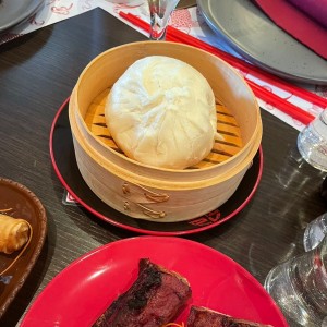 Pan chino glaseado