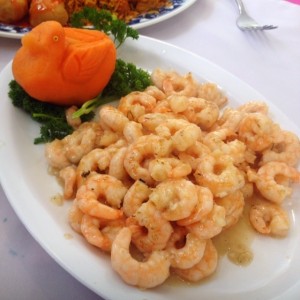 Camarones al Ajillo