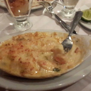 Langostinos a la termidor