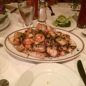 Parrilla de mariscos