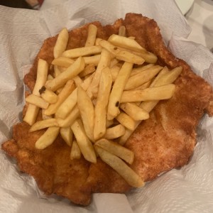 Pechuga de pollo con papas