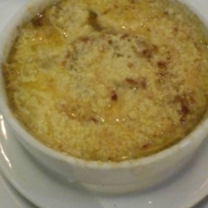 sopa de cebolla