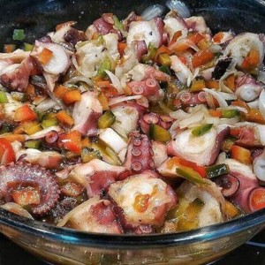 Ceviche de Pulpo, demasiado bueno..!