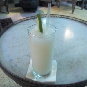 limonada.. sin granadina:( pero esta sabrosa