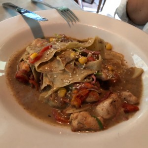 Fetruccine a la pimienta