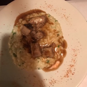 risotto de cerdo