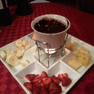 Fondue de nutella