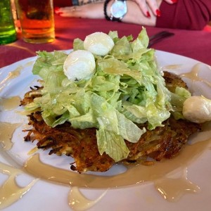 Ensalada con Queso de Cabra y Miel