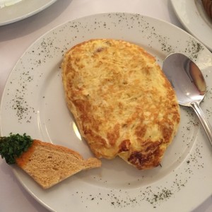 tortilla de chistorras con queso
