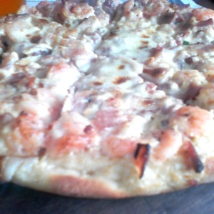 Tocineta con Camarones