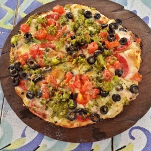 pizza siciliana con extra de peperoni