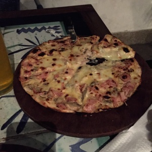 Jamon y hongos