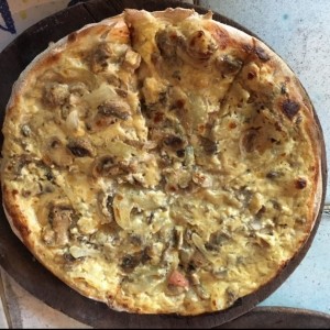 Hongos y cebolla - Especial con crema