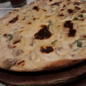 Especial hongos y ajoporro.