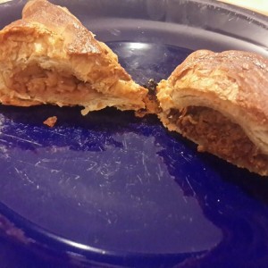 pastelitos de Jamon y de Carne (Mitades)