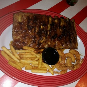 Jack Daniel's Ribs & Shrimp