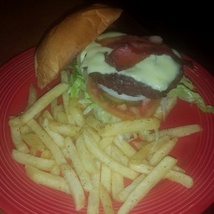 bacon cheese burger