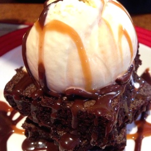 Double chocolate fudge brownie 