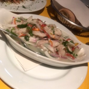 Ceviche de pescado