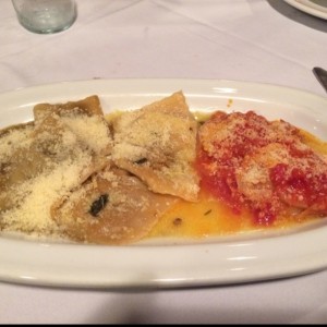 Trittico di ravioli 