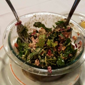 Ensalada de queso de cabra