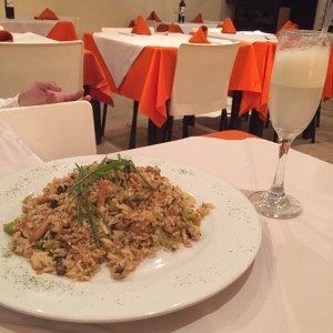 ARROZ CHAUFA & PISCO (Divinisimo el arroz) 