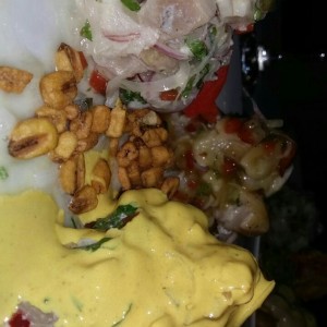 Degustaron de ceviches 