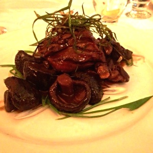 Lomo Nikkei con Shitake