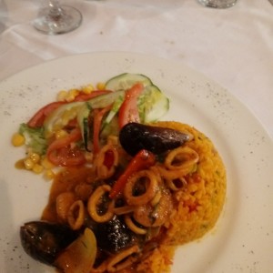 tacu-tacu de mariscos 
