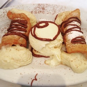canoli de nutella