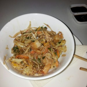 Ensalada tempura