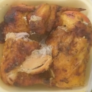Pollo en brasa