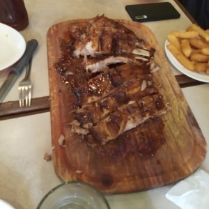 costillas bbq
